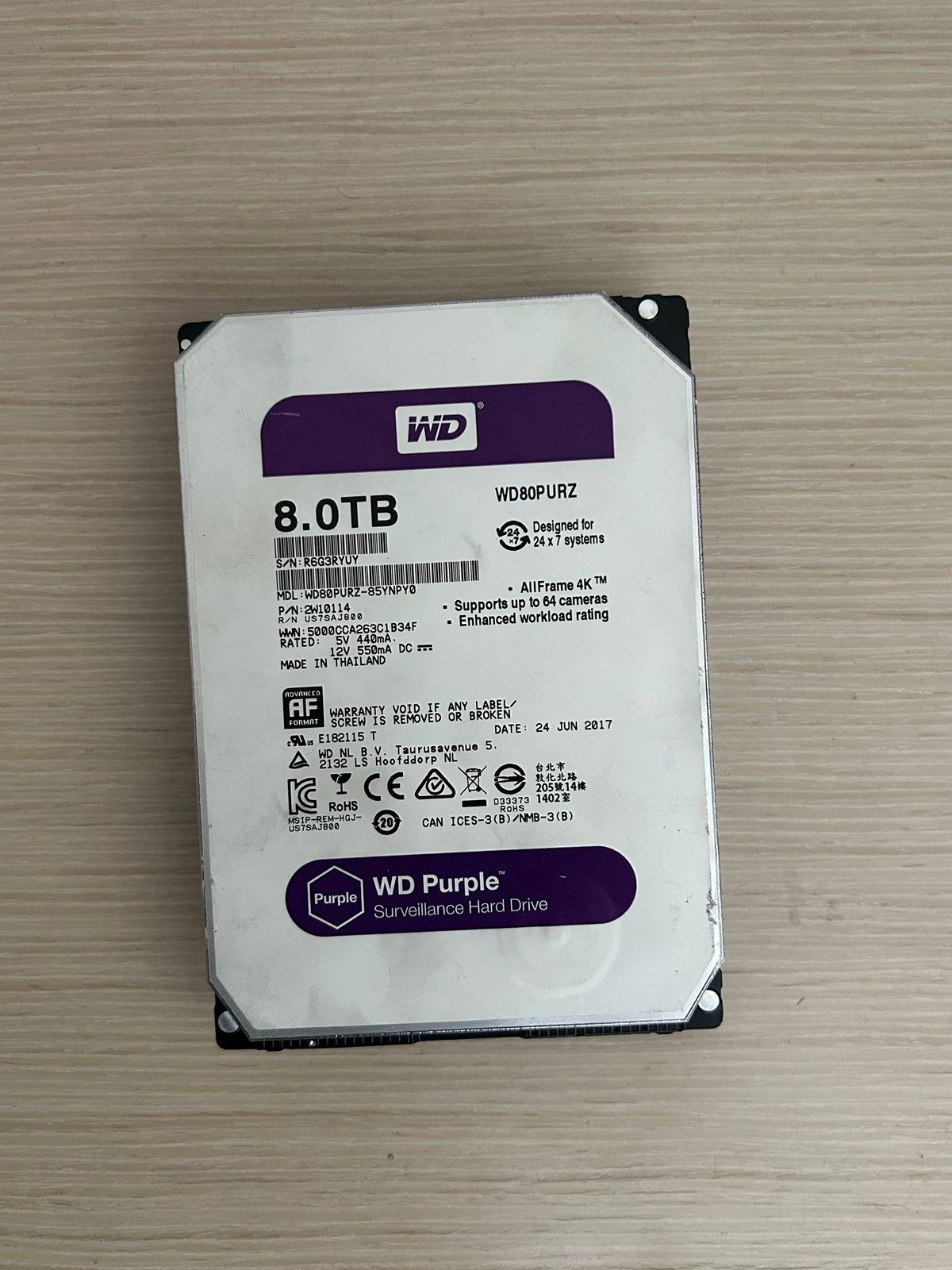 Продам жесткий диск на 8 тэ бэ за 20 тыс рэ :) 8964 063 00 84