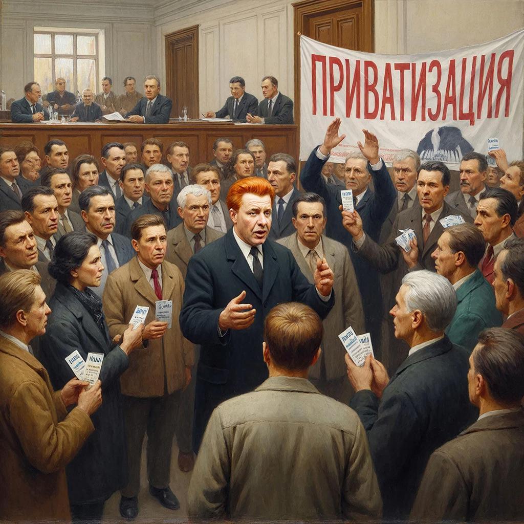 Где моя доля от приватизации??? Почему Абрамовичам Челси, а мне пустая