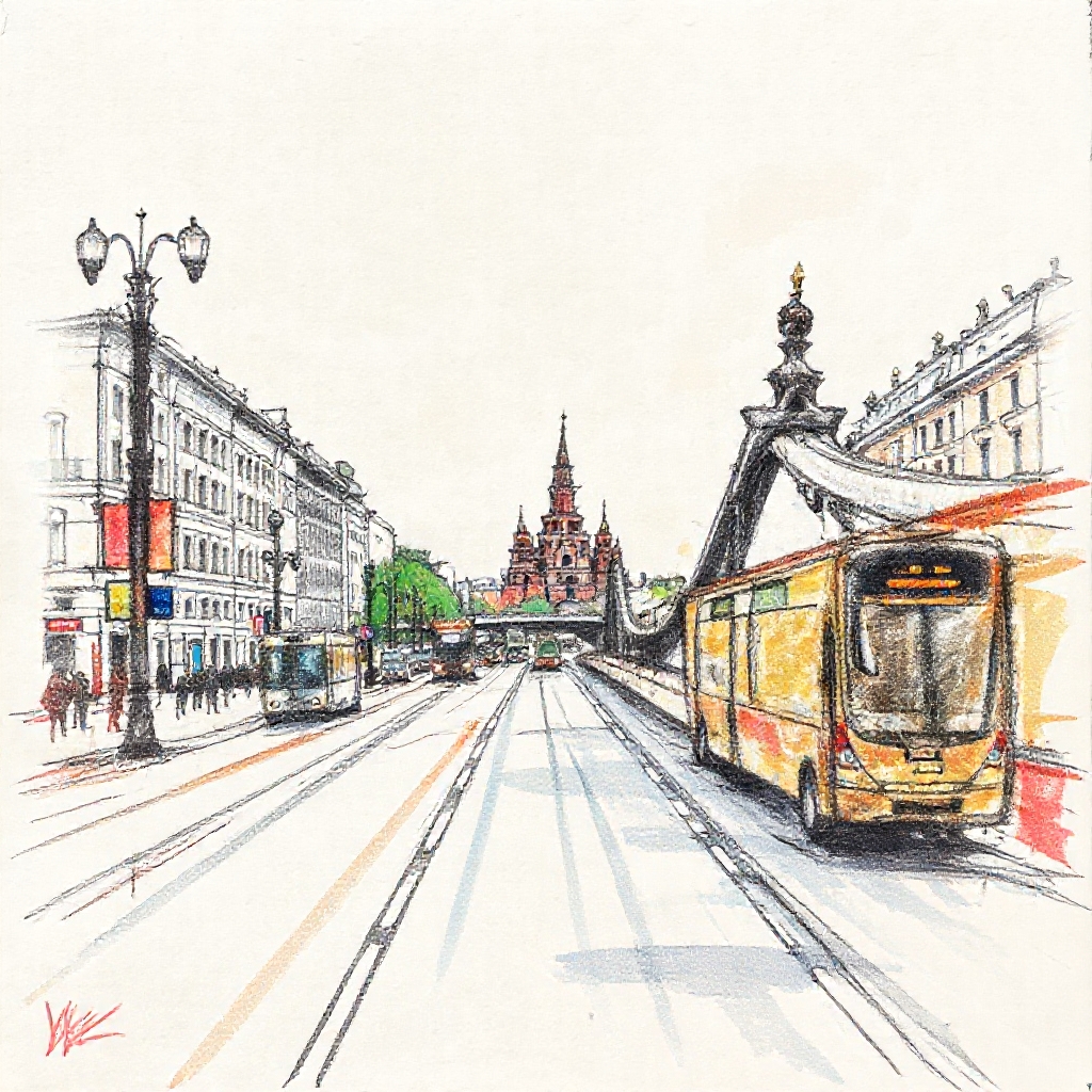 Тверская улица и Большой Каменный мост: Дептранс ввёл перекрытия в центре Москвы