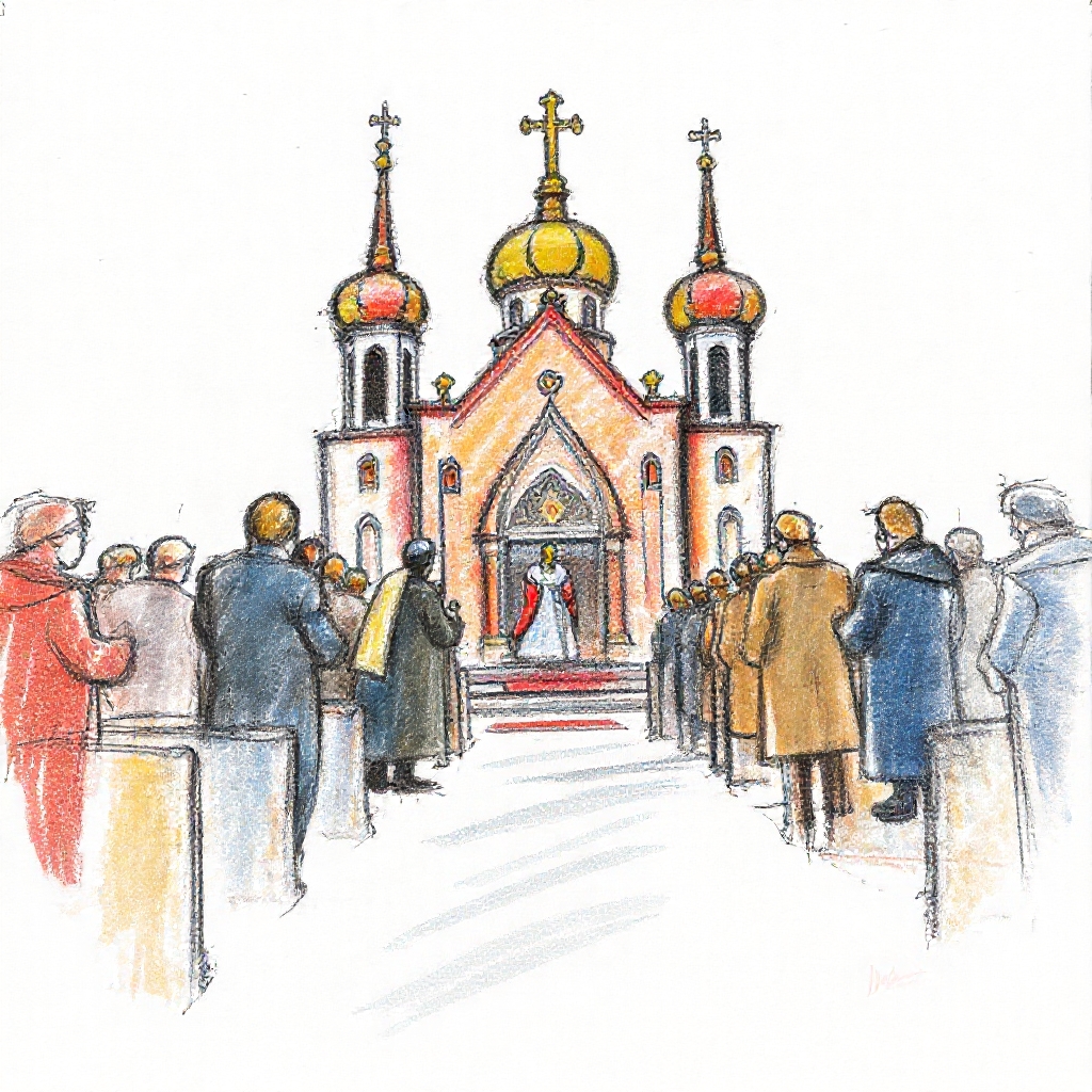 Акулинино, Домодедово: патриарх Кирилл провел литургию в возрожденном храме 1687 года