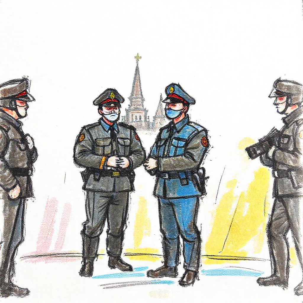 Москва: сотрудники вневедомственной охраны Росгвардии получили награды к 74-летию службы